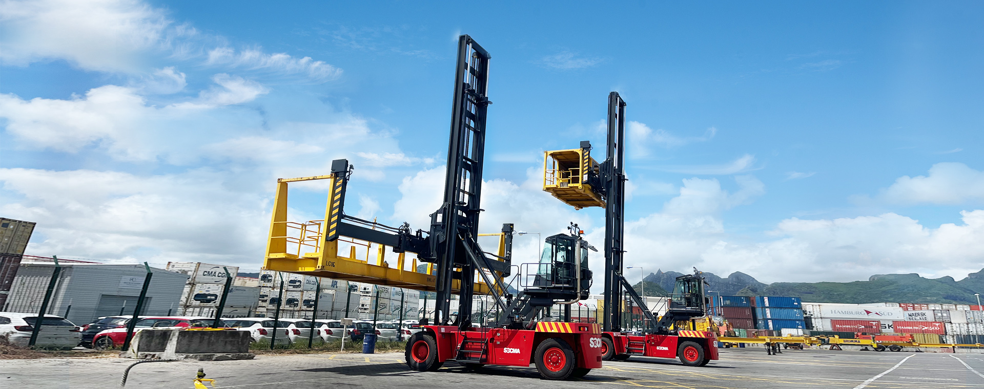 Manipuladores de Contêineres Vazios SOCMA Potencializando a Logística Global